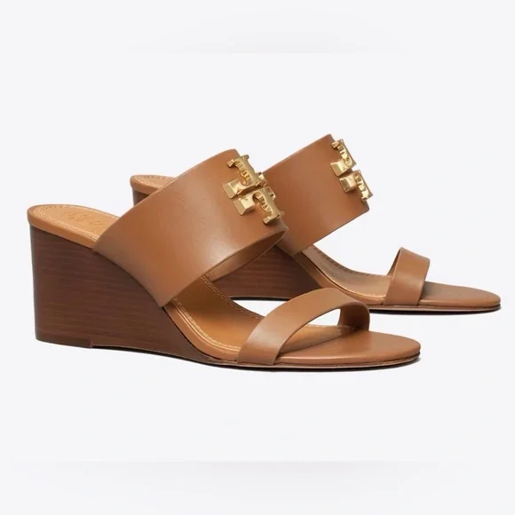 Tory Burch Everly 65MM Sandal Wedge Slide - Picture 1 of 9
